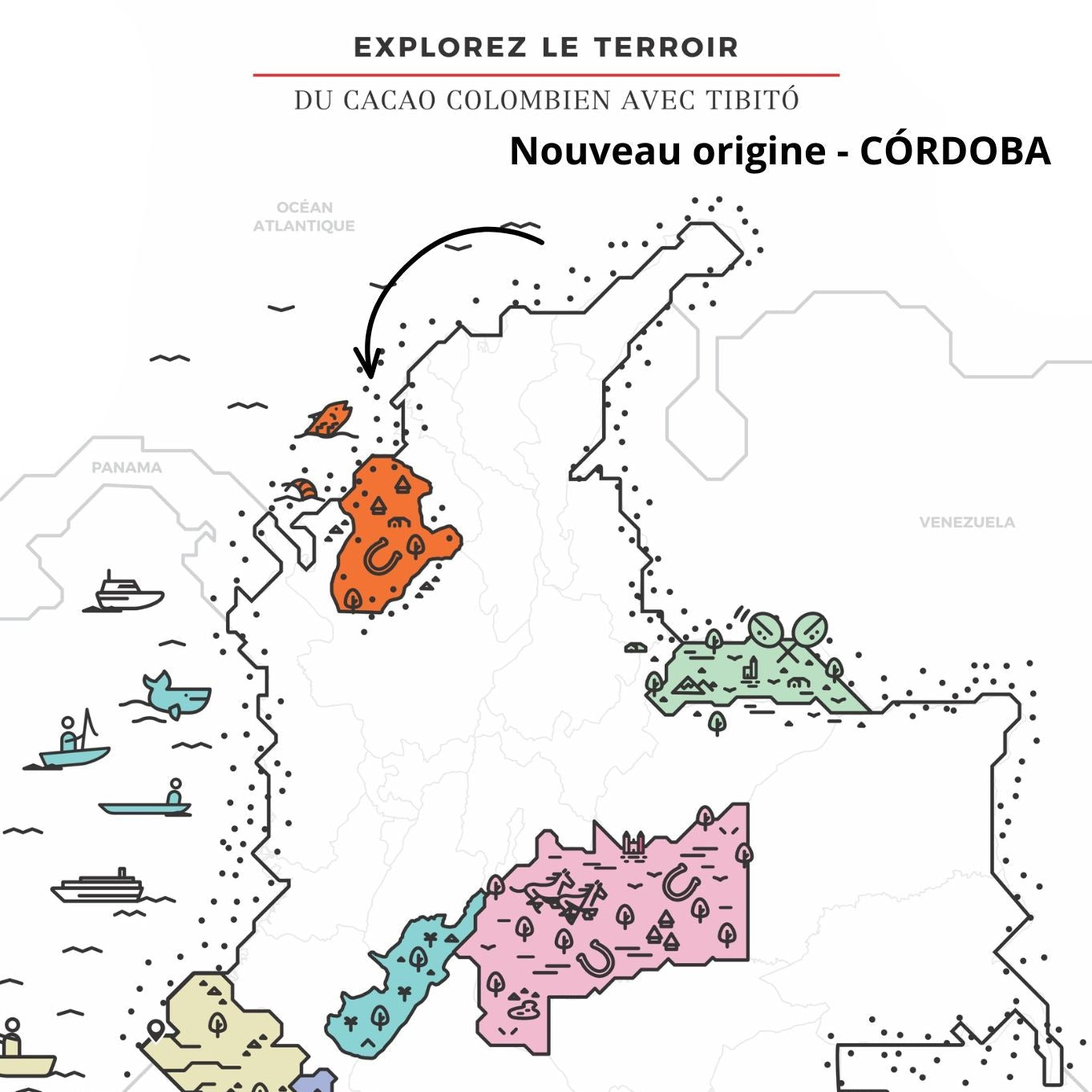 Tibitó CÓRDOBA - Tablette 90% cacao
