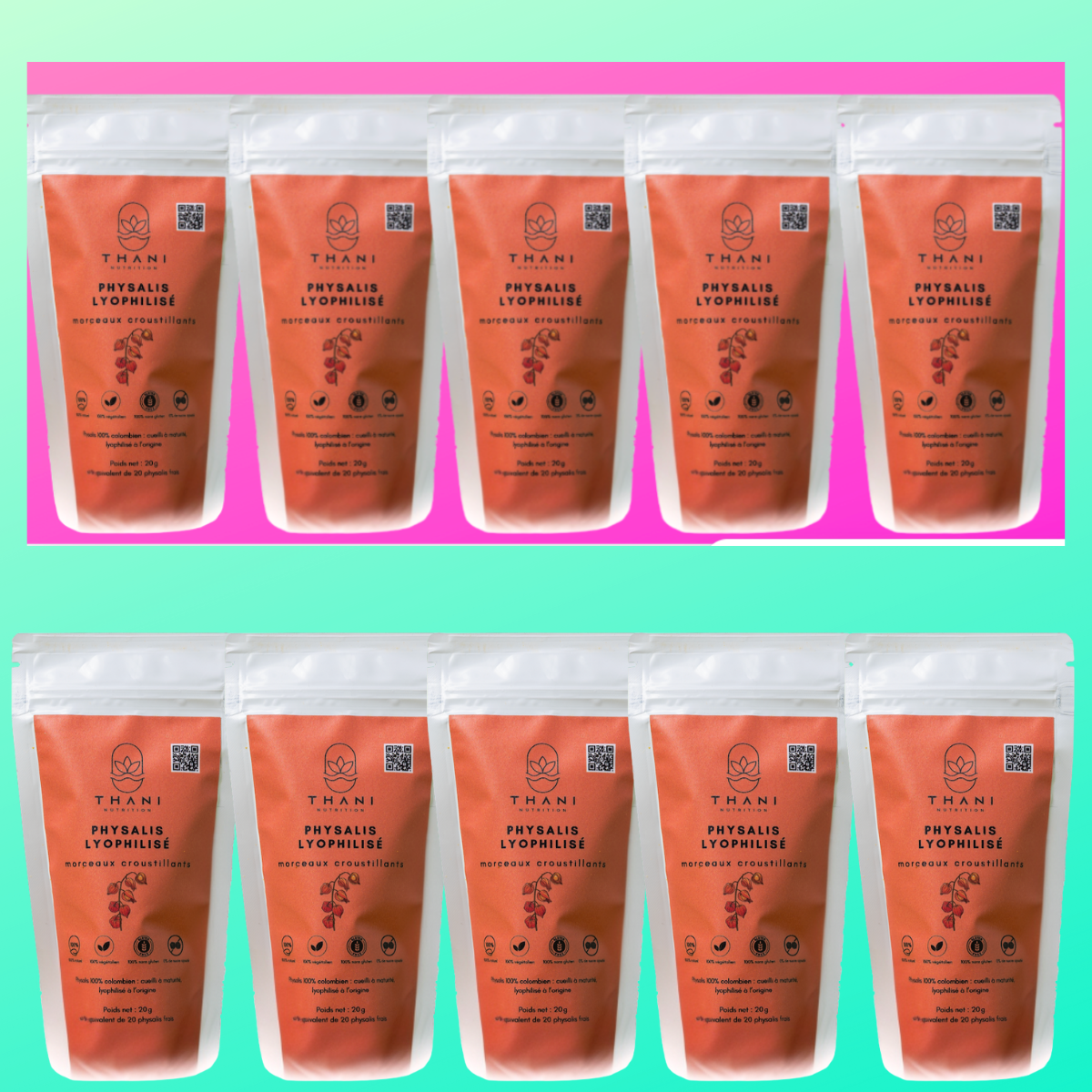 THANI - Freeze-dried golden berry in pieces