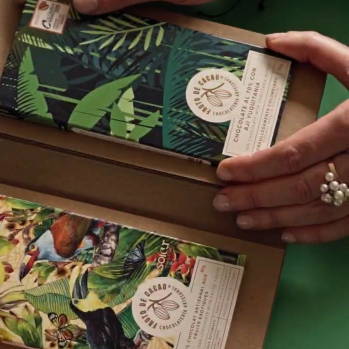 LIVRE DE TABLETTES FRUTO DE CACAO 6 x 70g