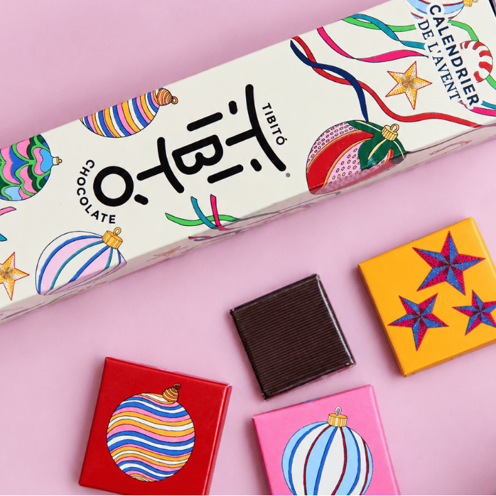 Calendrier de l’Avent Chocolat Tibitó – 24 chocolats de Colombie