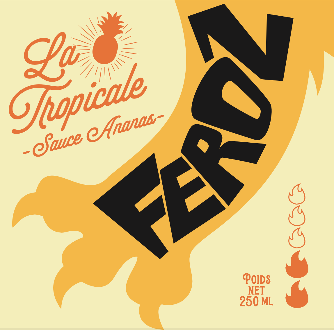 FEROZ - La Tropical, Sauce Ananas