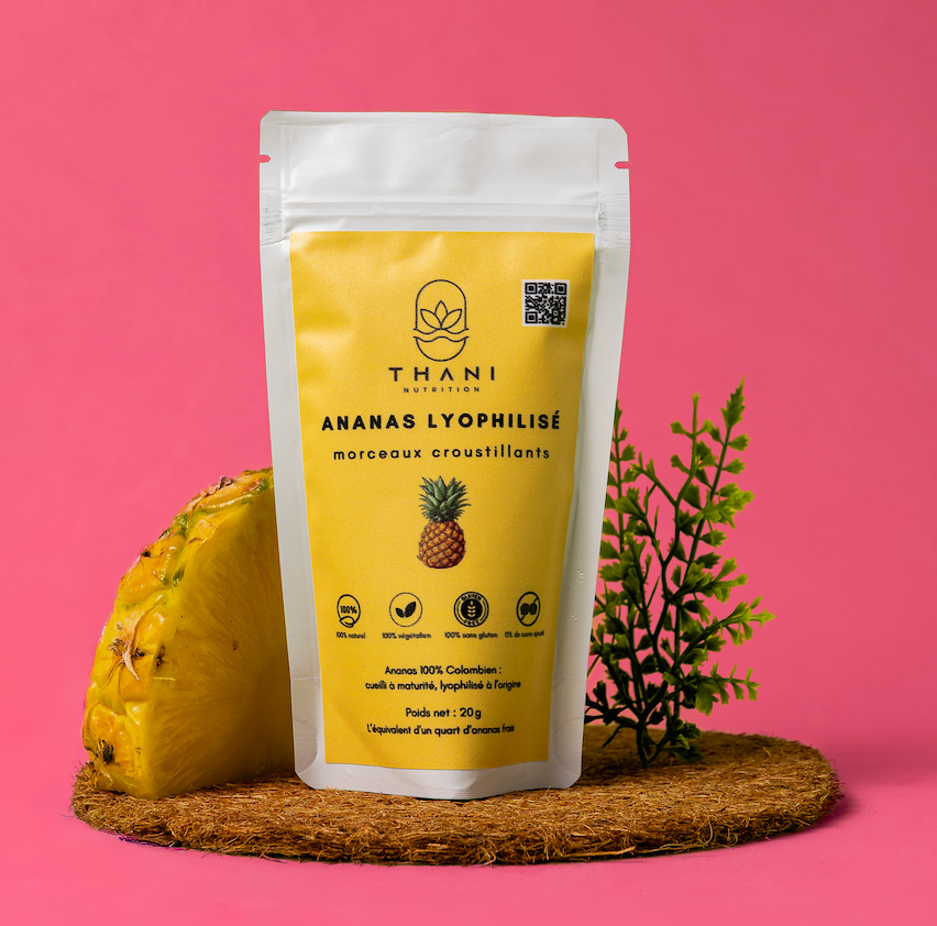 THANI - Ananas Lyophilisée en morceaux
