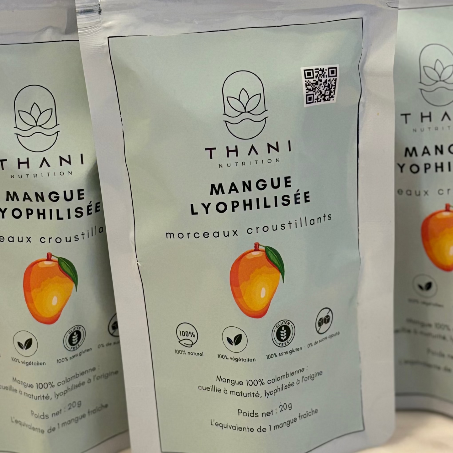 THANI - Mangue lyophilisée en morceaux