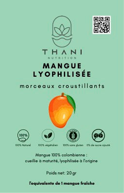 THANI - Mangue lyophilisée en morceaux