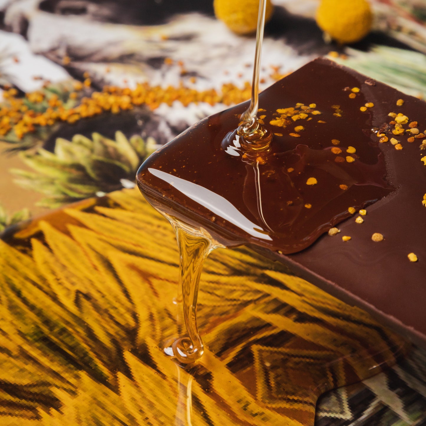 FRUTO DE CACAO Chocolate bar 80% Cocoa with Pollen 80g
