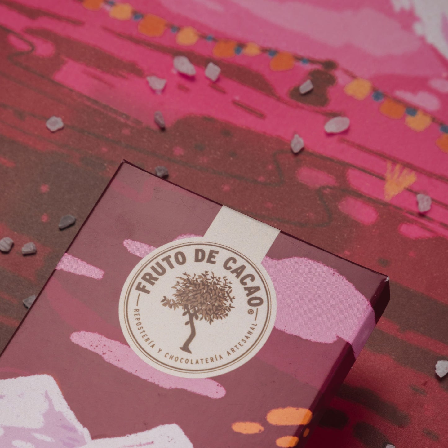 FRUTO DE CACAO Tablette de chocolat 80% cacao avec sel de gemme