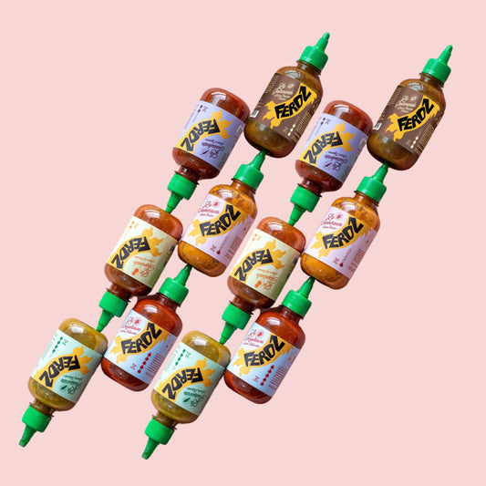 BUNDLE FEROZ - ACHETEZ 6 SAUCES FEROZ – 20% DE RÉDUCTION (Offre limitée)
