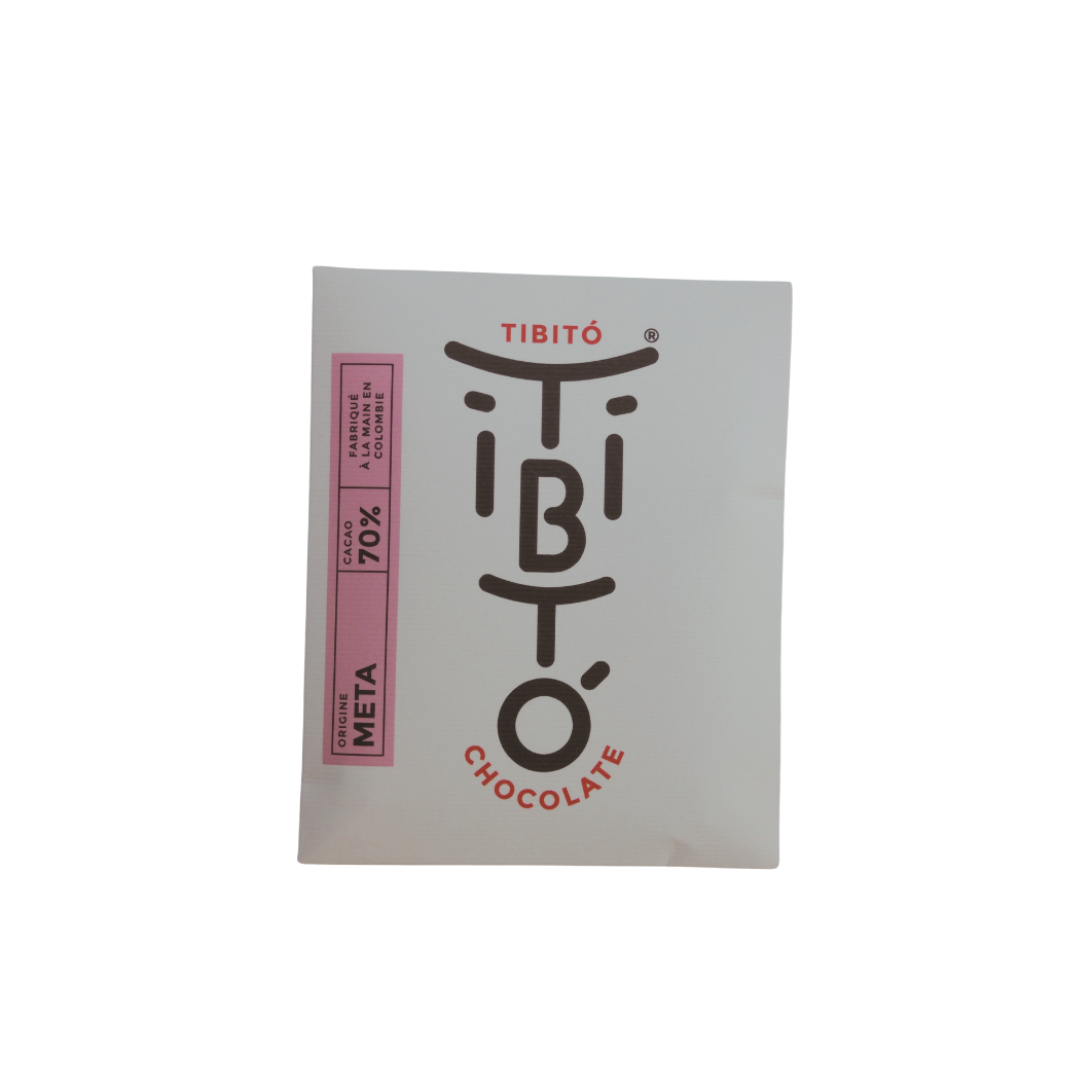 Tibitó META - tablette de chocolat noir 70% cacao 40g