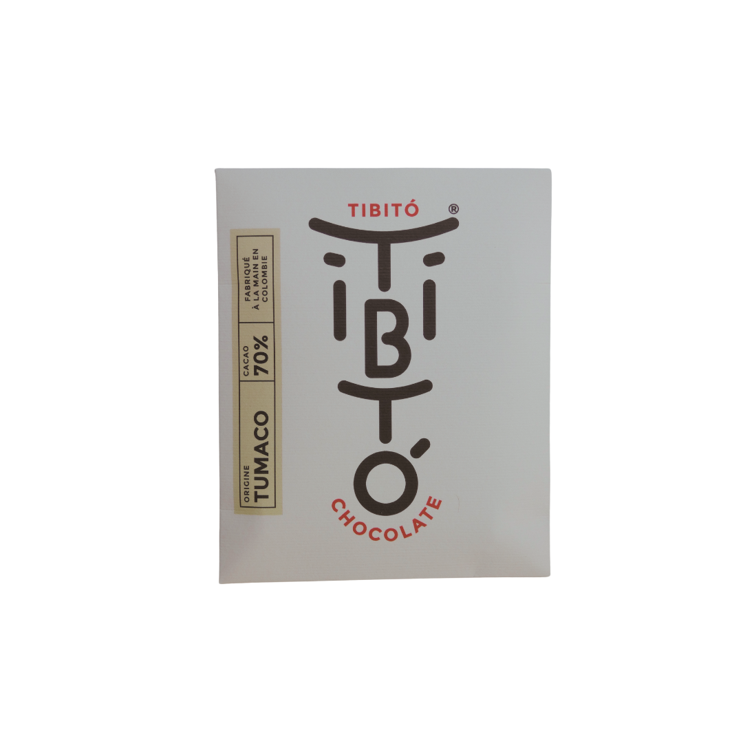 Tibitó TUMACO - tablette de chocolat noir 70% cacao 40g