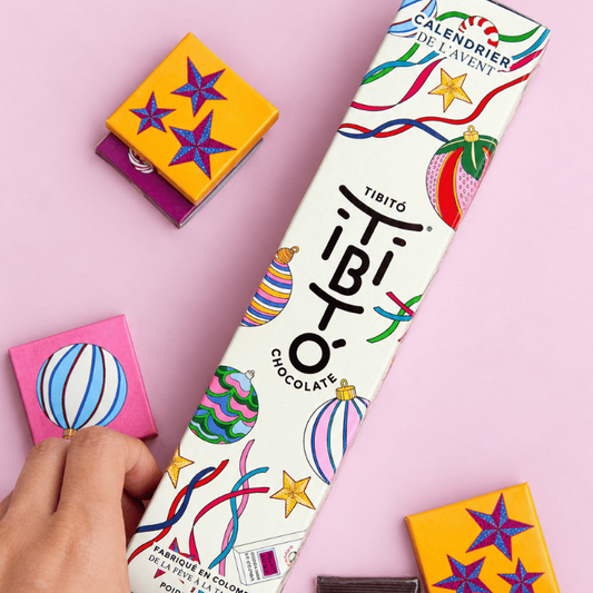 Calendrier de l’Avent Chocolat Tibitó – 24 chocolats de Colombie