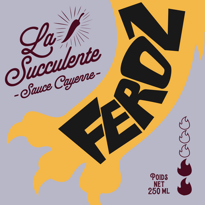 FEROZ -  La Succulente, Sauce Cayenne