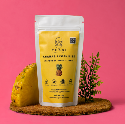 THANI - Ananas Lyophilisée en morceaux