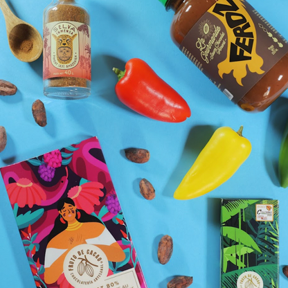 FRUTO DE CACAO Tablette de chocolat 70% cacao au piment d'Amazonie