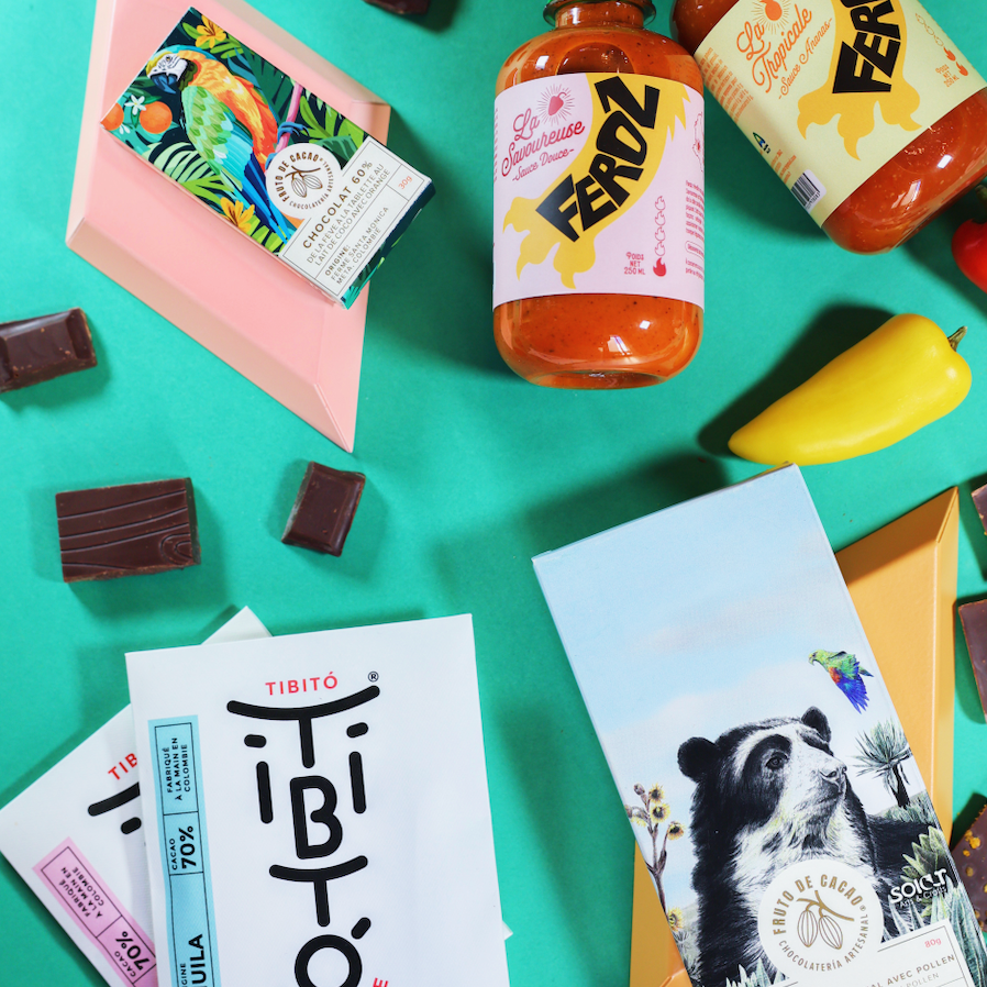 Fruto de Cacao Mini Tablette chocolat 30g