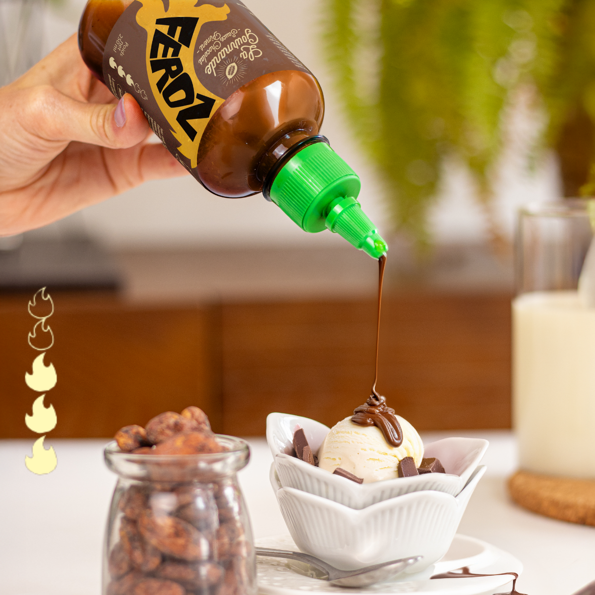 FEROZ - La Gourmande, Sauce chocolat piment