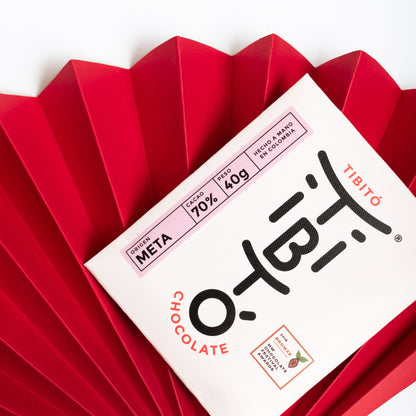Tibitó META - 70% cocoa dark chocolate bar 40g