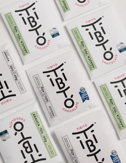 Tibitó ARAUCA - 70% cocoa dark chocolate bar 80g
