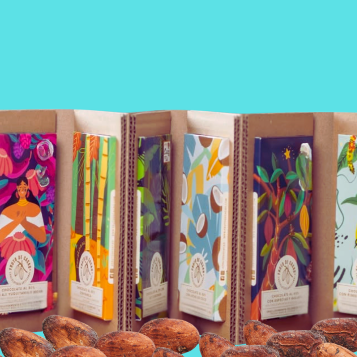 LIVRE DE TABLETTES FRUTO DE CACAO 6 x 70g