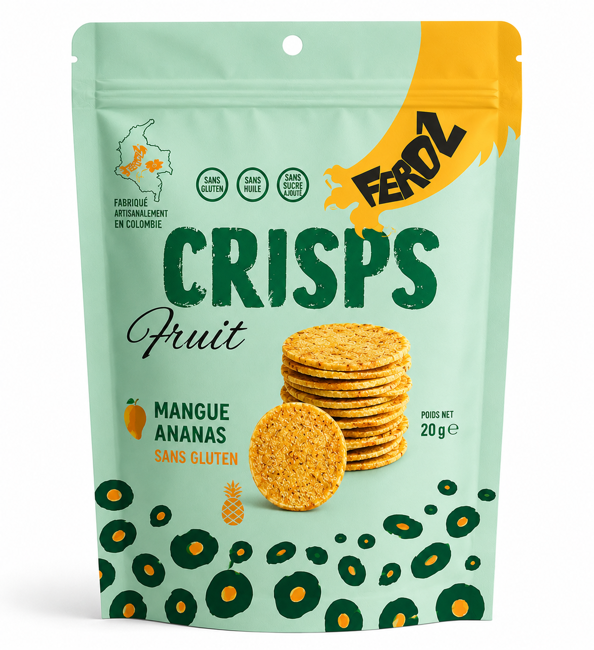 Feroz Mango Pineapple Crisps