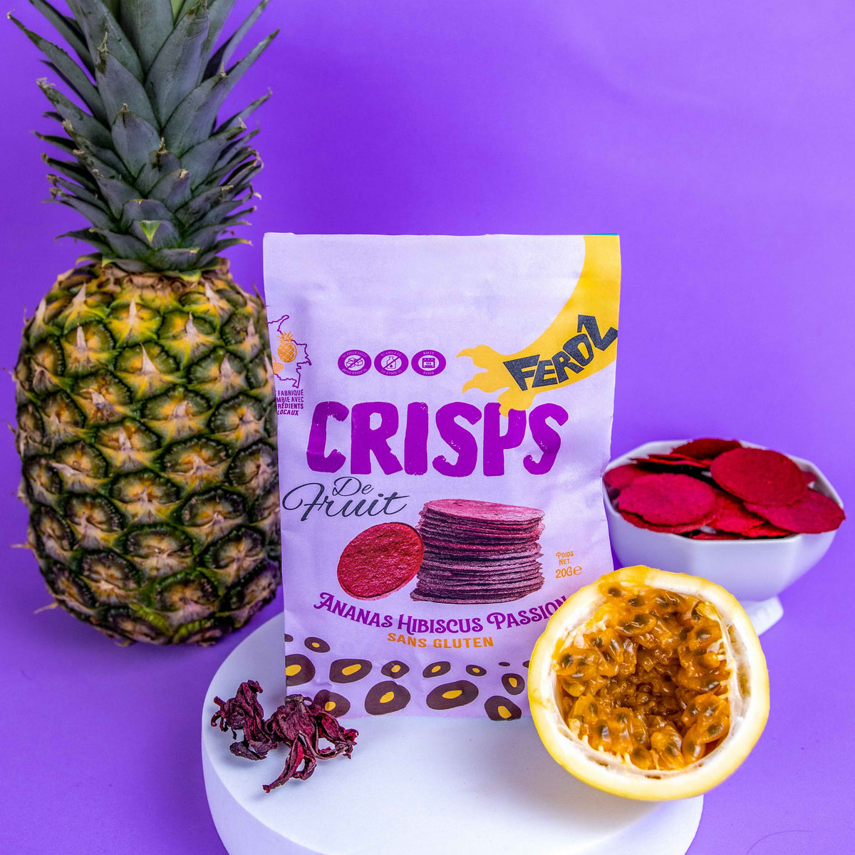 Feroz Crisps Ananas Hibiscus Passion