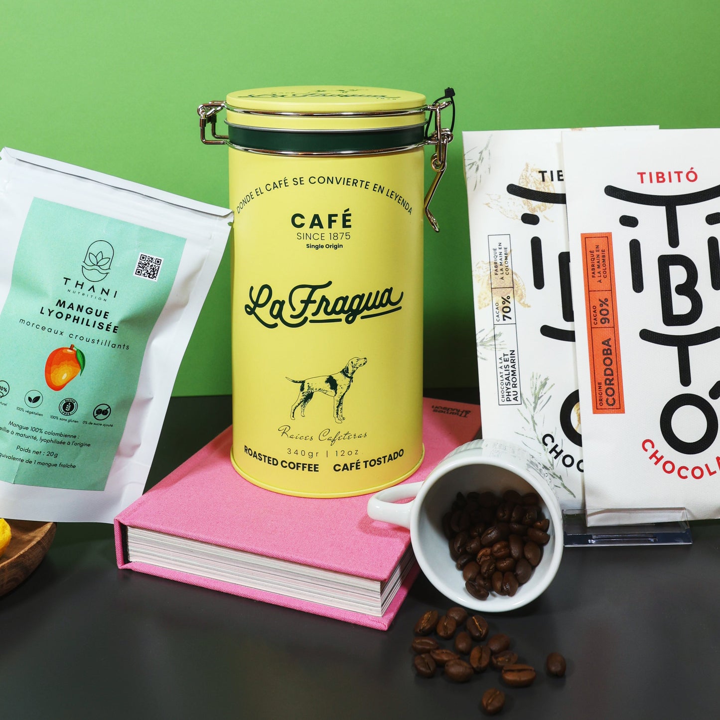 Café La Fragua (en grains) -  boîte metal 340g