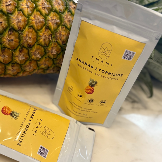 THANI - Ananas Lyophilisée en morceaux