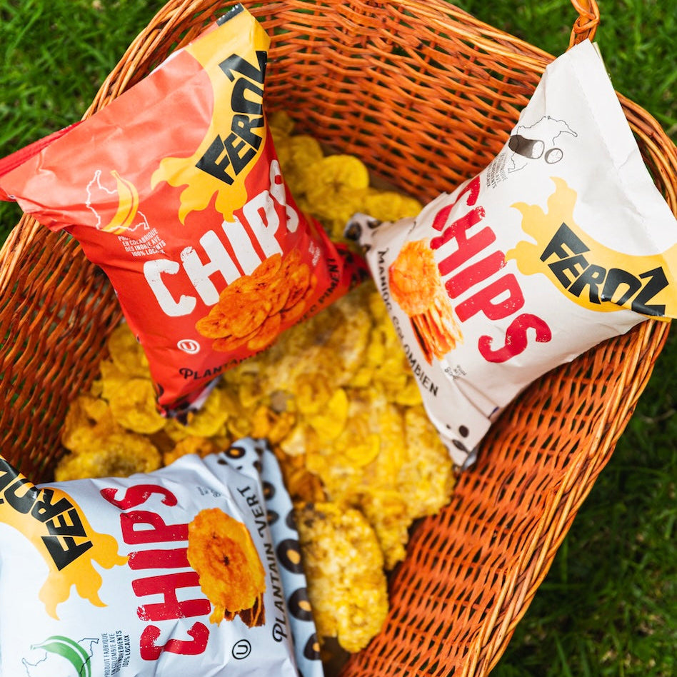FEROZ - Chips (lot de 3)