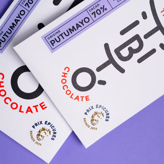 Tibitó PUTUMAYO - tablette de chocolat noir 70% cacao 80g
