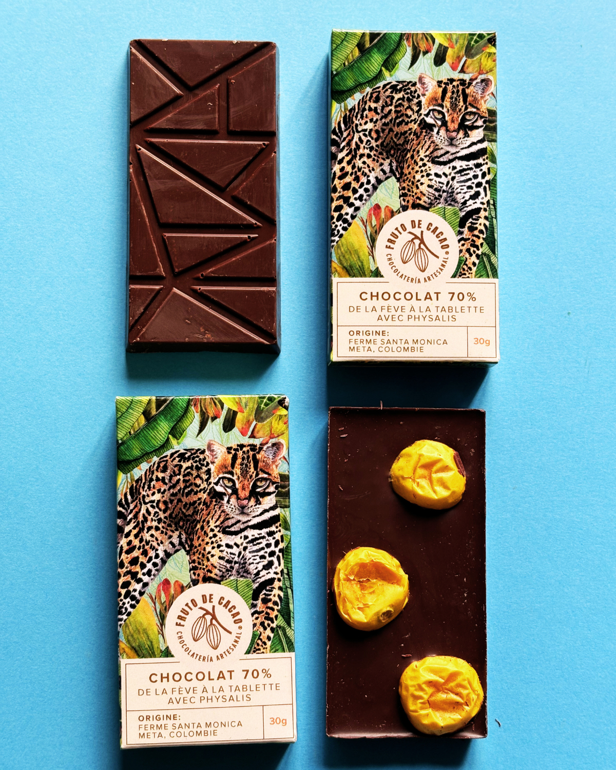 Fruto de Cacao Tablette chocolat 30 g