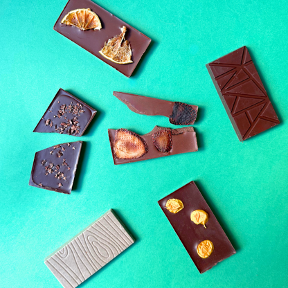 LOT DE 6 MINI TABLETTES FRUTO DE CACAO (6 x 30g)