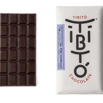 Tibitó PUTUMAYO - tablette de chocolat noir 70% cacao