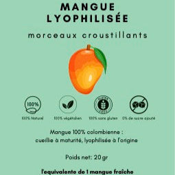 THANI - Mangue lyophilisée en morceaux