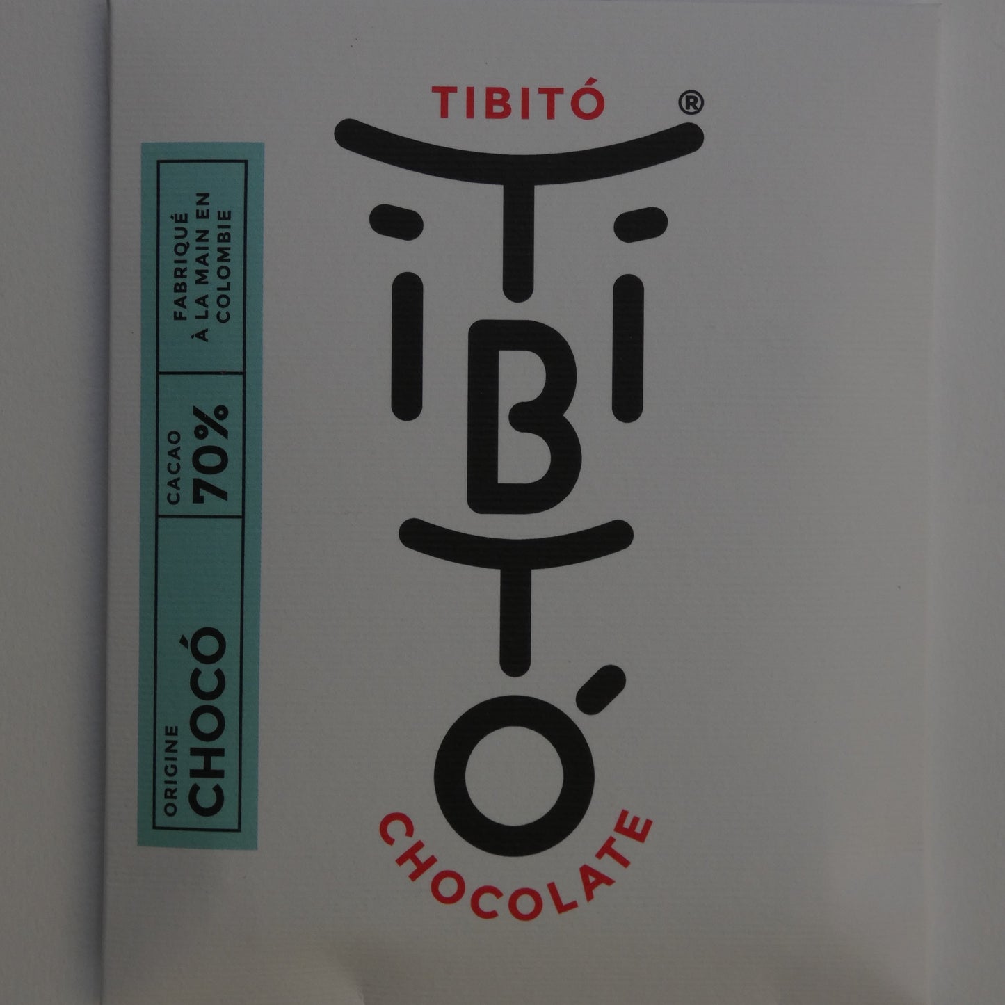 Tibitó CHOCO - tablette de chocolat noir 70% cacao 40g