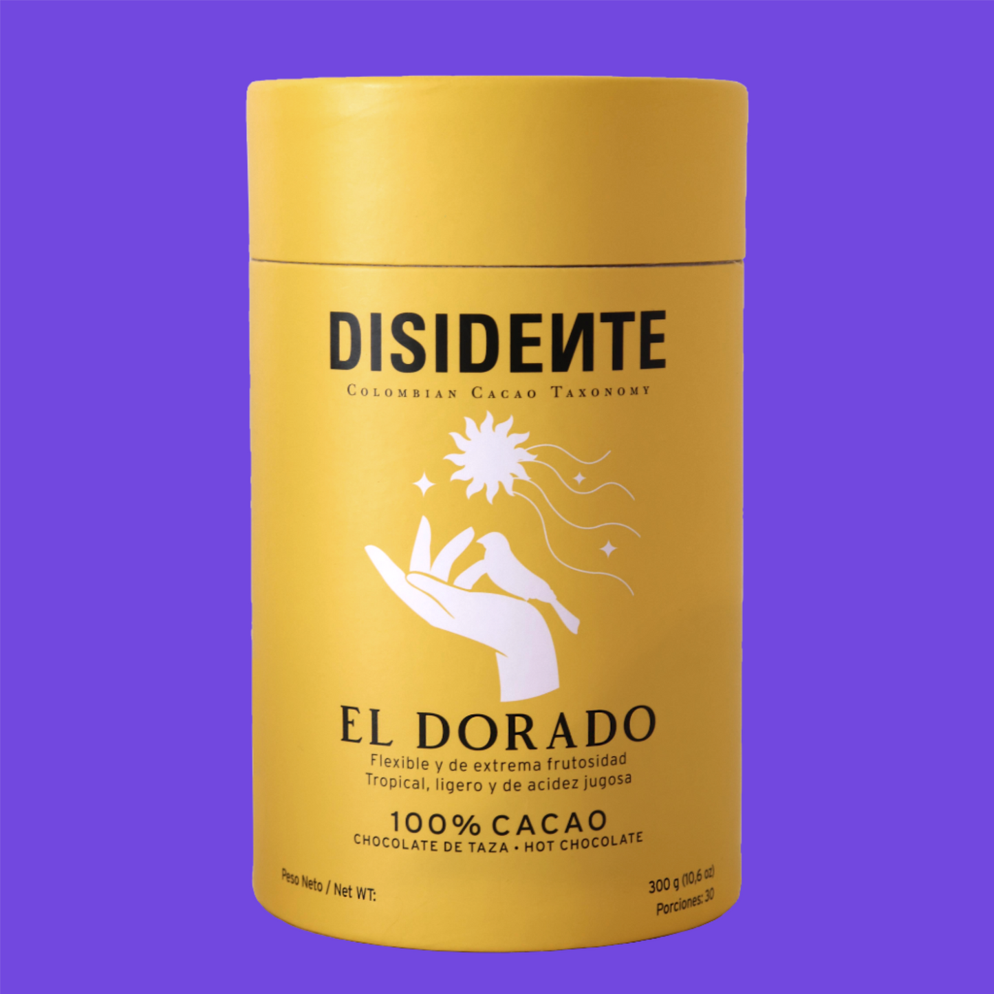 DISIDENTE - Cacao 100% en copeaux 300g - EL DORADO