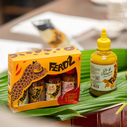 FEROZ – Coffret découverte 4 Sauces