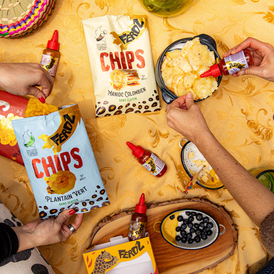 FEROZ - Chips (lot de 3)
