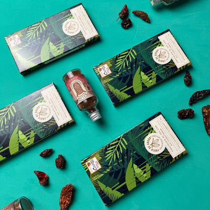 CACAO FRUTO Mini 70% cocoa chocolate bar with Yuquitania pepper 30g 
